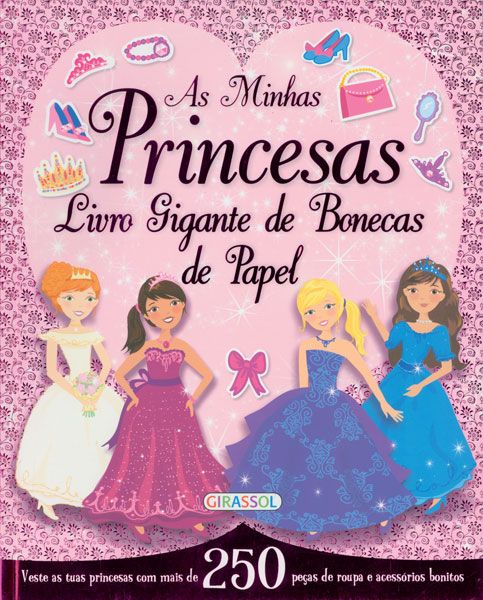 As minhas Princesas-Livro gigante de bonecas