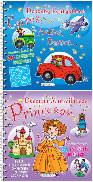 Desenha Fantásticos Carros e Maravilhosas Princesas